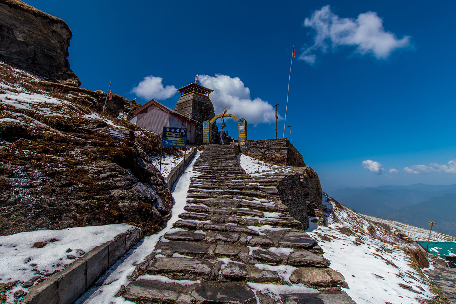 Trekking in Tungnath