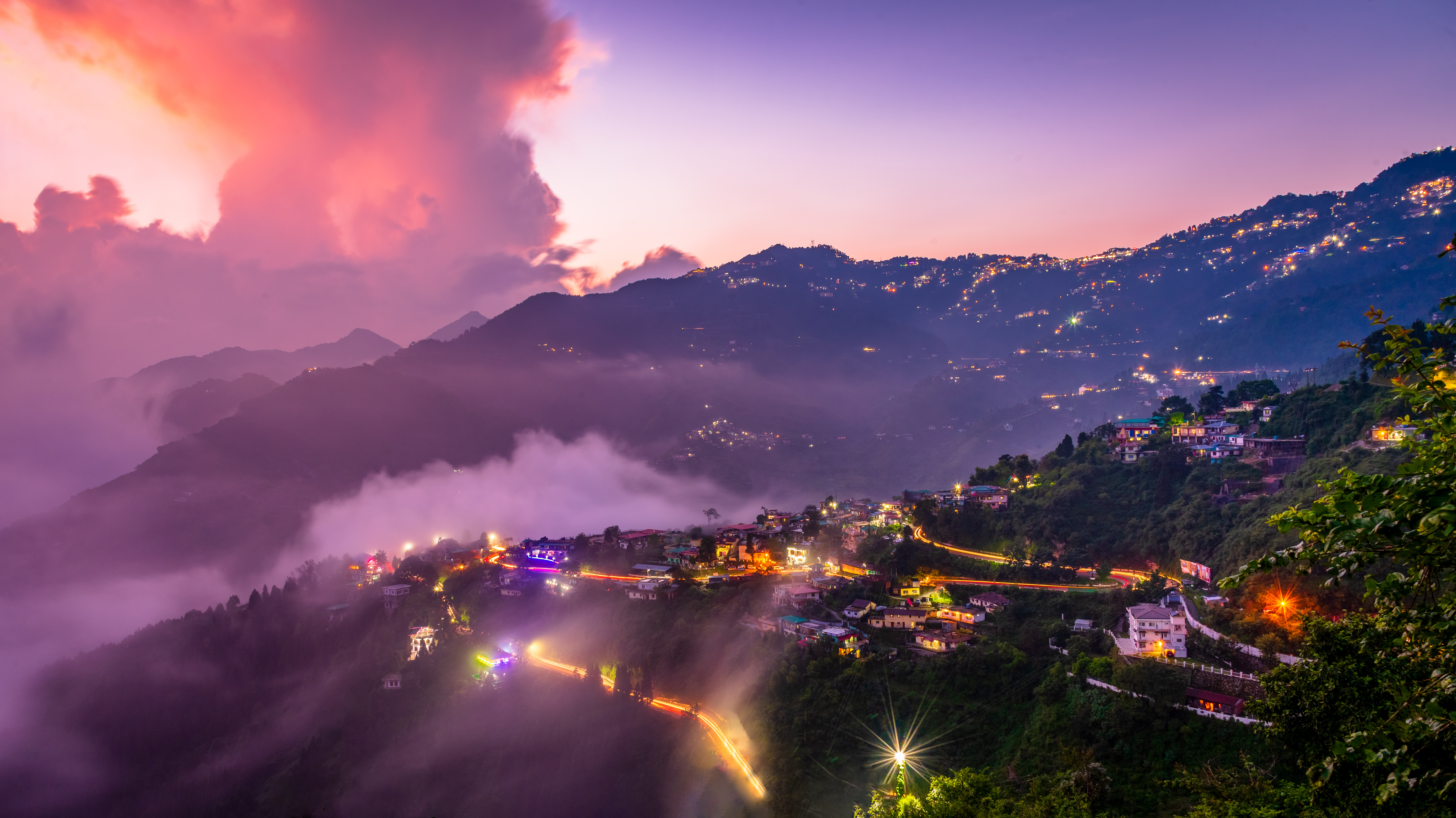 Dehradun from Bhatta falls