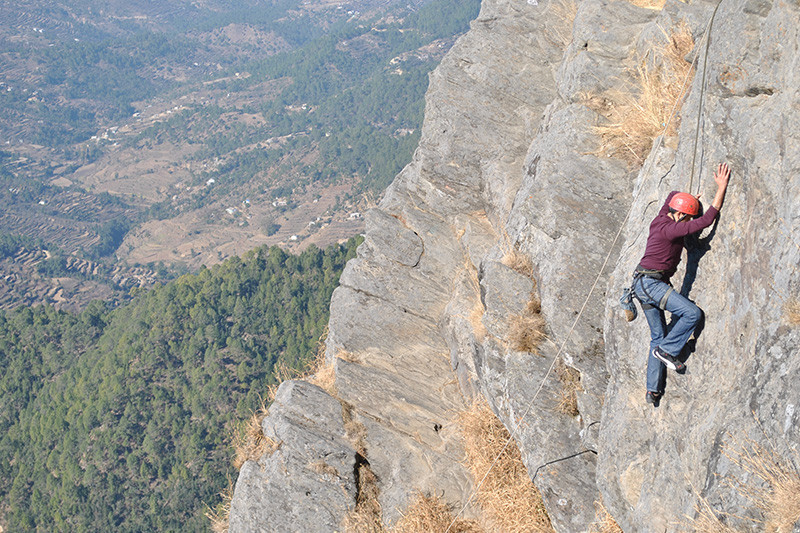 Rock Climbing in Mukteshwar