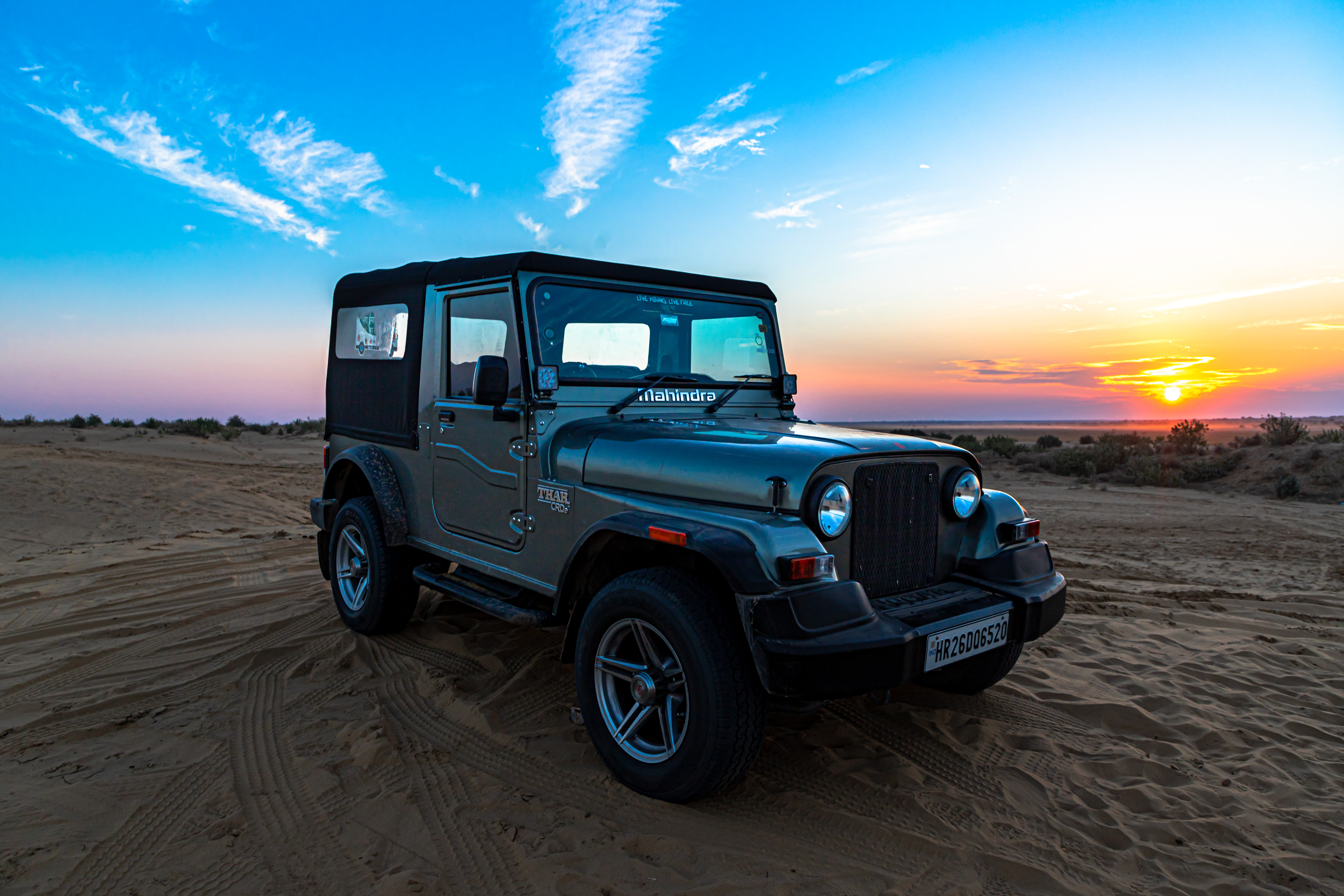 Jeep Safari in Pushkar