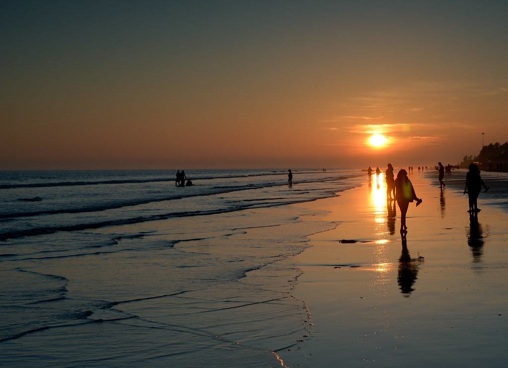 Mandarmani sunset