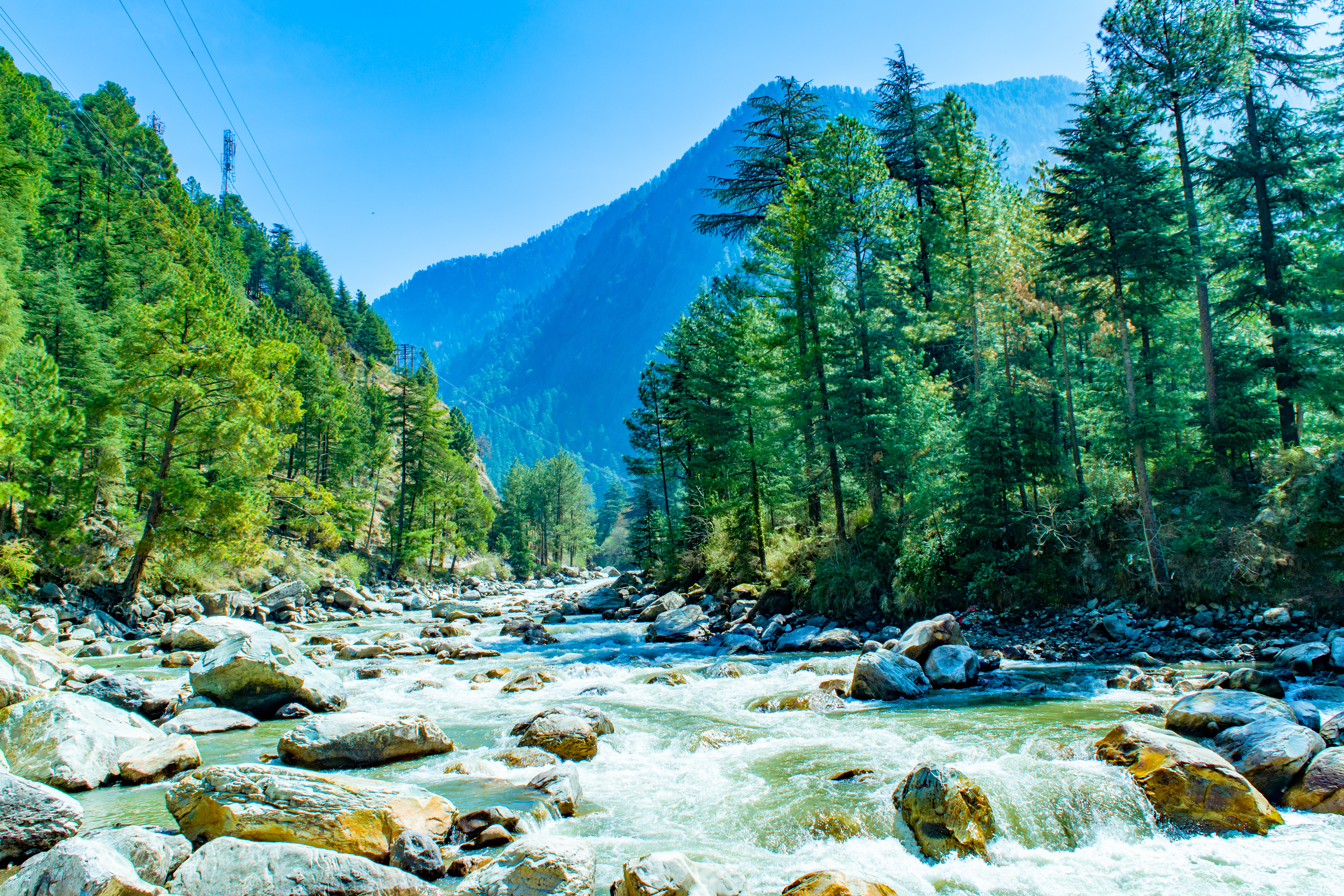 View at Parvati valley